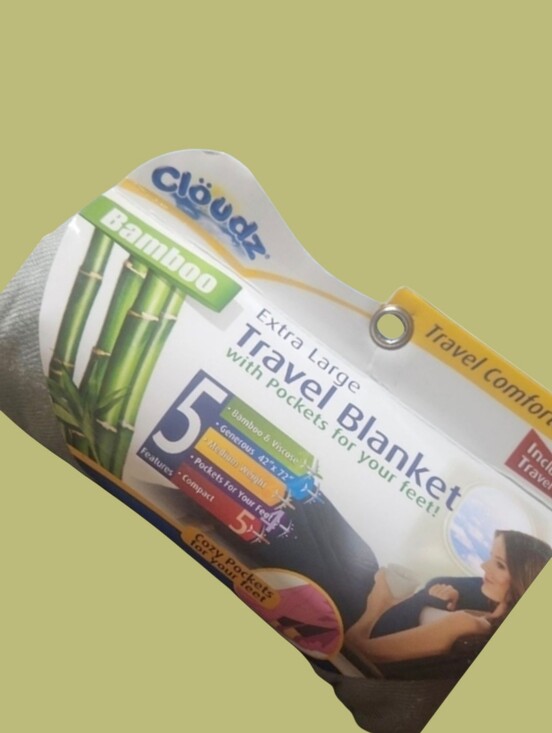 cloudz Other - Blanket - Extra Large With with Foot Pockets - Gray